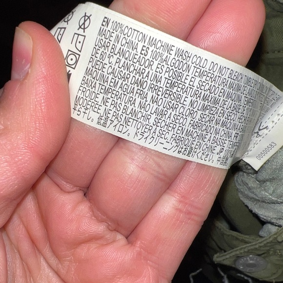 Forever 21 Olive Wide Leg Cargo Pants - Picture 4 of 5